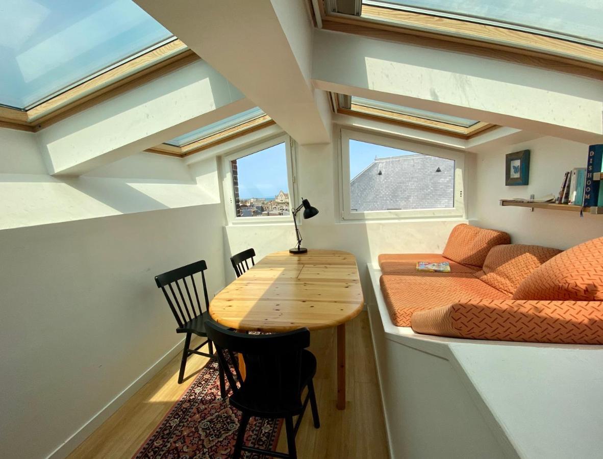 Ferienwohnung L'Horizon Bleu - Vue Panoramique & Proche Plage - Espace & Confort Dieppe Exterior foto